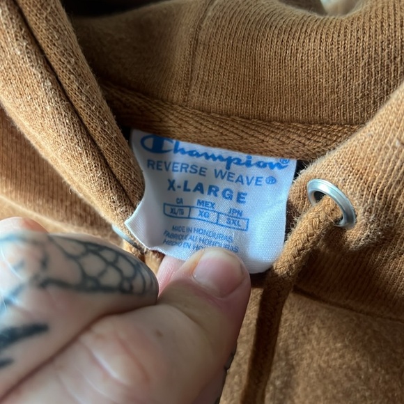 Champion Reverse Weave Hoodie Womens XL - Picture 2 of 3